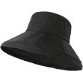 thumbnail image 5 of CoCopeaunts Classic Wide Brim Bucket Hat Women Summer Outdoor Travel Fisherman Hat Ladies Casual Sun Protection Beach Hats, 5 of 8
