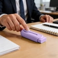 thumbnail image 4 of Dvkptbk Erasers, Rubber Erasers Sliding Retractable Pencil Erasers, Purple, 4 of 6