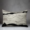 thumbnail image 3 of Creative Products Black Gray Flowing Lines 14x20 Indoor / Outdoor Pillow, 3 of 3