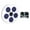 White and Blue Light, variant on S SERENABLE Music Boxing Machine Reaction Target RGB Lighted Wall Mounted Boxing Trainer Black and Blue Light