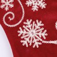 thumbnail image 4 of Jinsinto Christmas Snowflake Stocking Decorations Pendants Gift Stocking Pendants Snowflake Christmas Stocking, 4 of 5