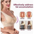 thumbnail image 5 of 3pcs Tourmaline Shaping & Powerful Lifting Bra, Tourmaline Shaping Wireless Bra, Front Cross Side Buckle Lace Lifting BraL, 5 of 5