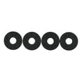 thumbnail image 3 of 4pcs Bass Guitar Strap Locks Blocks Rubber Material Guitar Parts Accessories, 3 of 8