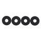 thumbnail image 5 of Bloqueo de la correa 4pcs Bass Guitar Strap Locks Bloques Material de goma Piezas de guitarra Accesorios Tomshoo Bloqueo de la correa, 5 of 6