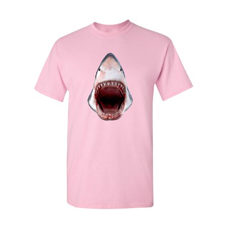 Zexpa Apparel Great White Shark 3d Print Men S T Shirt Animals Shark Teeth Gift Tee Walmart Com Walmart Com