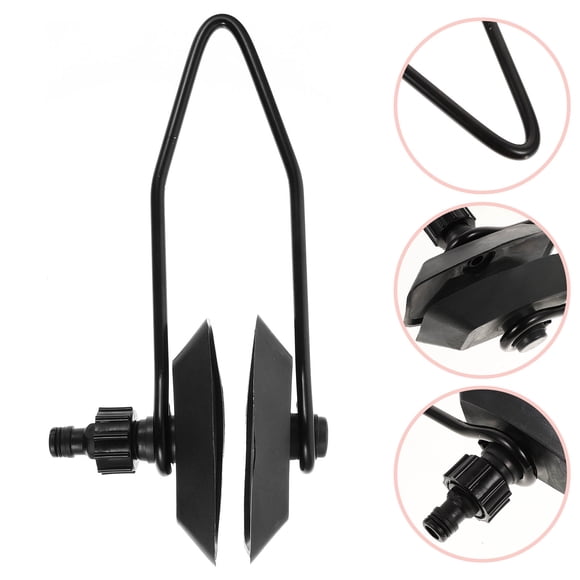 FUEENIRVA 1Ud Herramienta De Limpieza Para Motor Conexión A Manguera Y Accesorio Negro