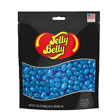 Jelly Belly Blue Raspberry Jelly Beans 1.25 Pound Resealable Pouch