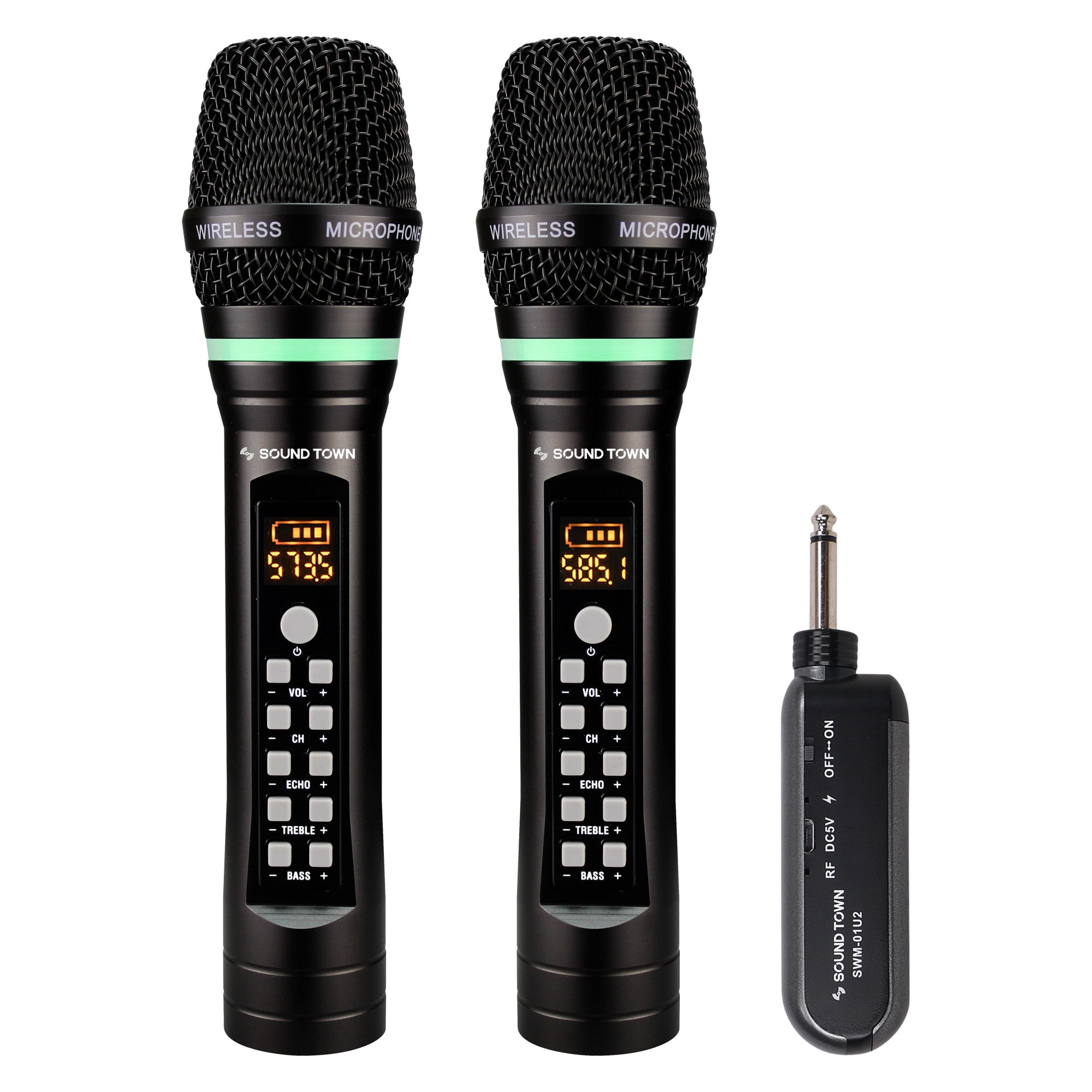 Wireless Microphones & Systems Output ARCHEER Dual Bluetooth Wireless
