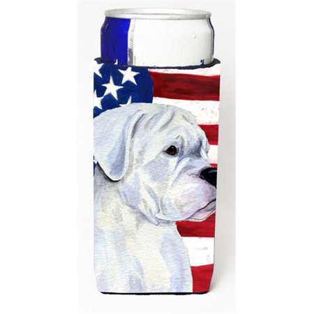 

Usa American Flag With Boxer Michelob Ultra s For Slim Cans - 12 oz.