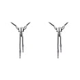 thumbnail image 3 of Corbatas doradas Qarigey para hombre Bolo de moda 2piezas CBP162263, 3 of 6