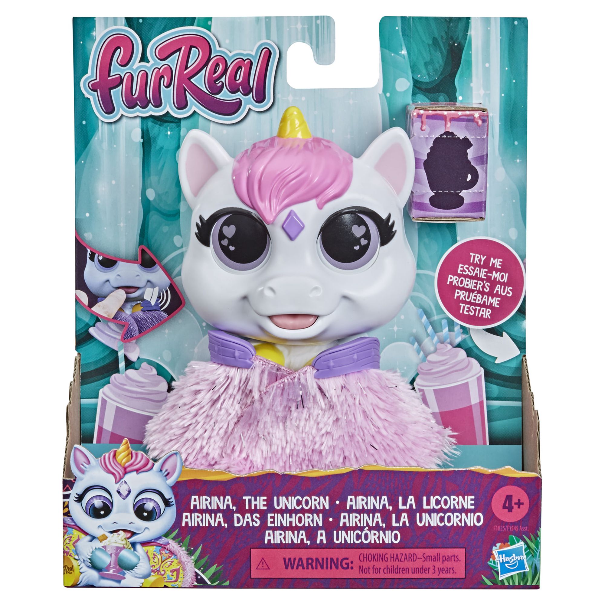 furReal Airina the Unicorn, Interactive Feeding Toy, Lights and Sounds - image 3 of 13