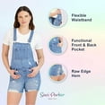 thumbnail image 4 of Savi Parker Women's Maternity Shortall - Mom To Be Comfy Activewear - Pregnant Women's Outfits for Summer, 4 of 5