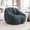 Green + Teddy + Foam, variant on Faux Fur Bean Bag Chair with Memory Foam Tufted Lazy Lounge Sofa Bed Couch