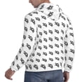 thumbnail image 6 of Fotbe Men's Hoodie with SeTurtle27 Pattern - Kangaroo Pocket Pullover Hooded Sweatshirt, Perfect for Daily Wear, Travel, and Home-Medium, 6 of 7