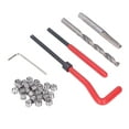 thumbnail image 2 of Jeu de Tarauds à Inserts Filetés, Kit d'Outils de Réparation de Filetage Haute Résistance, Foret HSS Résistant pour Filetages Métriques M6 M8 M10, 2 of 8