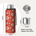 thumbnail image 7 of Halloween Pattern 20oz Stainless Steel Thermal Bottle with Tea Filter and Cup Lid, Vacuum Insulated Coffee Mug with 316L Inner Liner, Leakproof Travel Thermos for Office, Commute & Outdoor, 7 of 7