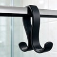thumbnail image 5 of Plastic S‑Shaped Shower Curtain Rod Hook, Double‑End Hanging Hook for Bathroom Closet, 5 of 5