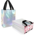 thumbnail image 7 of PHOGARY 12 Pack Iridescent Gift Bags with Handles, Reusable Goodie Bags Medium Size, Non-Woven Iridescent Party Favor Bags, Birthday Holographic Gift tote bag, Disco Bachelorette Party Bags, 7 of 7