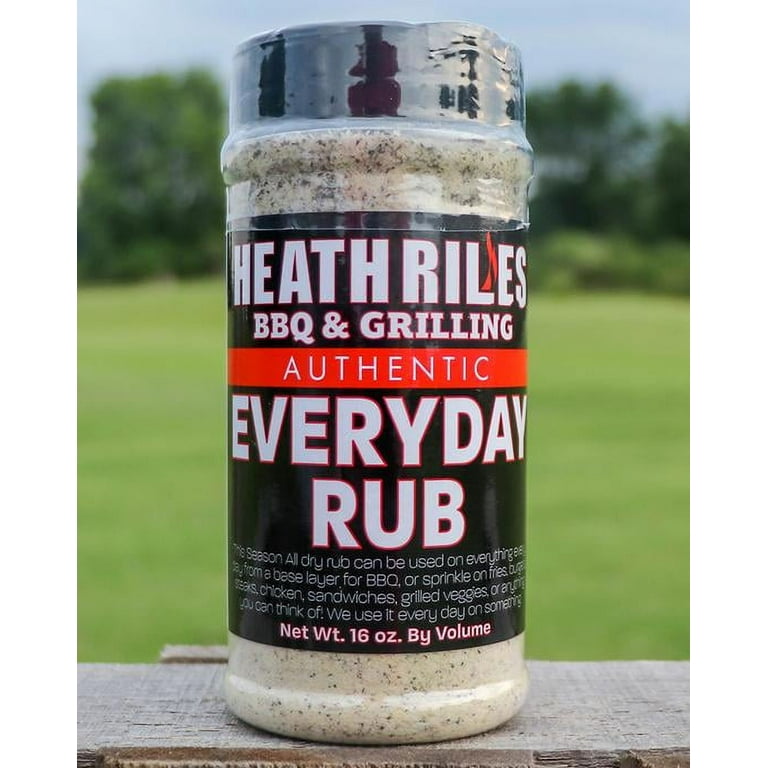 Heath Riles Everyday BBQ Rub 14 oz 