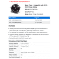 thumbnail image 2 of Water Pump - Compatible with 2019 - 2023 Nissan Altima 2020 2021 2022, 2 of 2