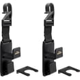 thumbnail image 4 of Armor All Headrest Hooks for Cars, 2-Pack of Grocery Bag and Purse Hangers for Vehicles, Universal Fit, 2 Ultra Heavy-Duty Bag Holders, Includes Bottle Holder Clips, Car Organizer Essentials, 4 of 5