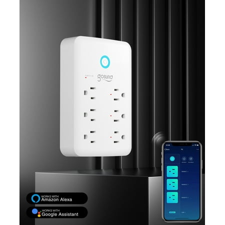 Gosund Wi-Fi Smart Extension Outlet; case of 45
