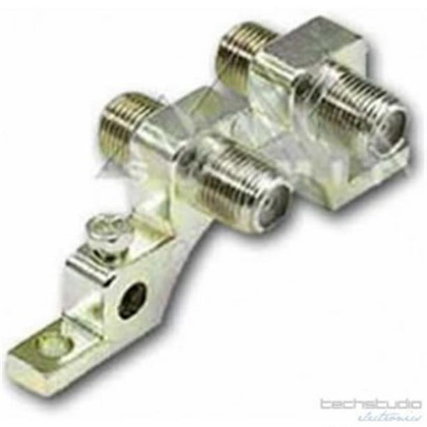 Dual Coaxial Grounding Block