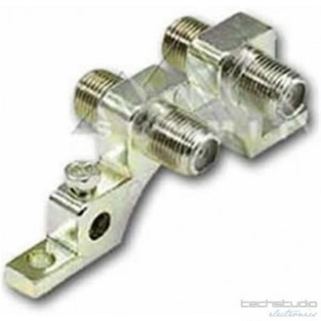 Grounding Block - Dual Coaxial Grounding Block