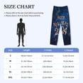 thumbnail image 4 of Wukai Beautiful New Year 2024 Mens PJ Pajama Pants|Sleepwear Plaid PJs with Pockets|Men's Lightweight Open-Hem Lounge Pants-Large, 4 of 6