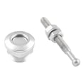 thumbnail image 2 of LOVIVER 22mm Quick-Release Latches Push Button Racing Hood Pin Bonnet Lock Bumper Sliver, 2 of 8