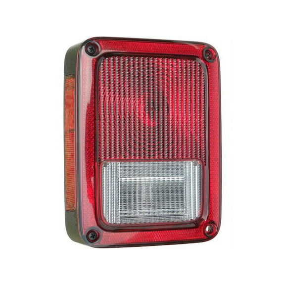 Left Tail Light Assembly - Compatible with 2007 - 2017 Jeep Wrangler 2008 2009 2010 2011 2012 2013 2014 2015 2016