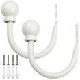 thumbnail image 1 of Curtain Holdback Set of 2 Curtain Drapery Holdback Modern Concise Ball Curtain Tieback Holdback Holder Drape Hook Decoration, 1 of 6