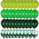 thumbnail image 2 of Juego de 40 Uds. De globos verdes, globo de confeti metálico cromado, decoración de fiesta de cumpleaños de animales de Safari en la jungla, guirnalda de globos de boda Tan Jianjun unisex, 2 of 2