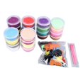 thumbnail image 4 of 24 Colors Soft Clay Set Innovative Fun DIY Soft Light Easy To Mouldable Modelling Clay Set for Children Present, 4 of 5