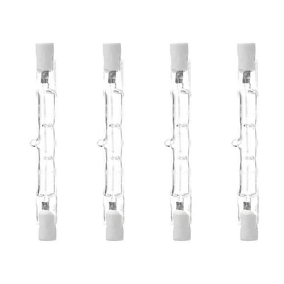 Transitional Light Type For Home And Work, Clear Finish Halogen Double-ended Bulb With Specifications T3 Bulb For Dimmable Illumination
