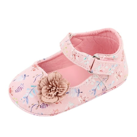

zuwimk Baby Girls Sandals Baby Boys Girls Sandals Rubber Sole Outdoor First Walker Toddler Girls Boys Summer Shoes Pink