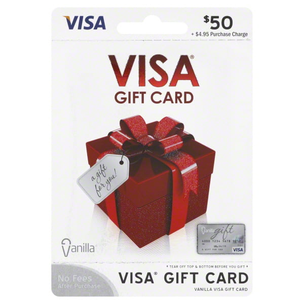 Visa 50 Gift Card