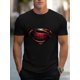 thumbnail image 1 of Camiseta de verano suave y transpirable para hombre. Camiseta de verano con cuello redondo, manga corta y diseño S. Envío gratuito. Camiseta deportiva de ocio., 1 of 6