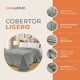 thumbnail image 3 of Cobertor Ligero MELOCOTTON HOGAR Matrimonial Suave Y Calientito MOD. GRIS, 3 of 3