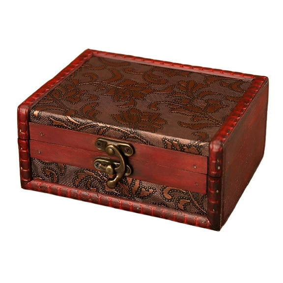 DESIGNICE Jewelry Boxes for WomenTravel Jewelry Case Travel Jewelry Organizer Retro,Style1