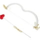 thumbnail image 5 of BRIGHTFUFU 1 Juego de arco de flecha de Cupido, disfraz de Cupido para fiesta de San Valentín, arco de flecha, accesorio de Cosplay de Cupido, 5 of 7