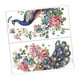 thumbnail image 5 of de pared de peonía de , arte mural, bricolaje, decorativo, flor de , calcomanía artística para fondo de TV, decoración de, 5 of 9