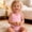 Pink, variant on Infant Newborn Baby Girls Romper Summer Sleeveless Breathable Bodysuit Girls Comfy Jumpsuit Watermelon Red Size 1-3Months