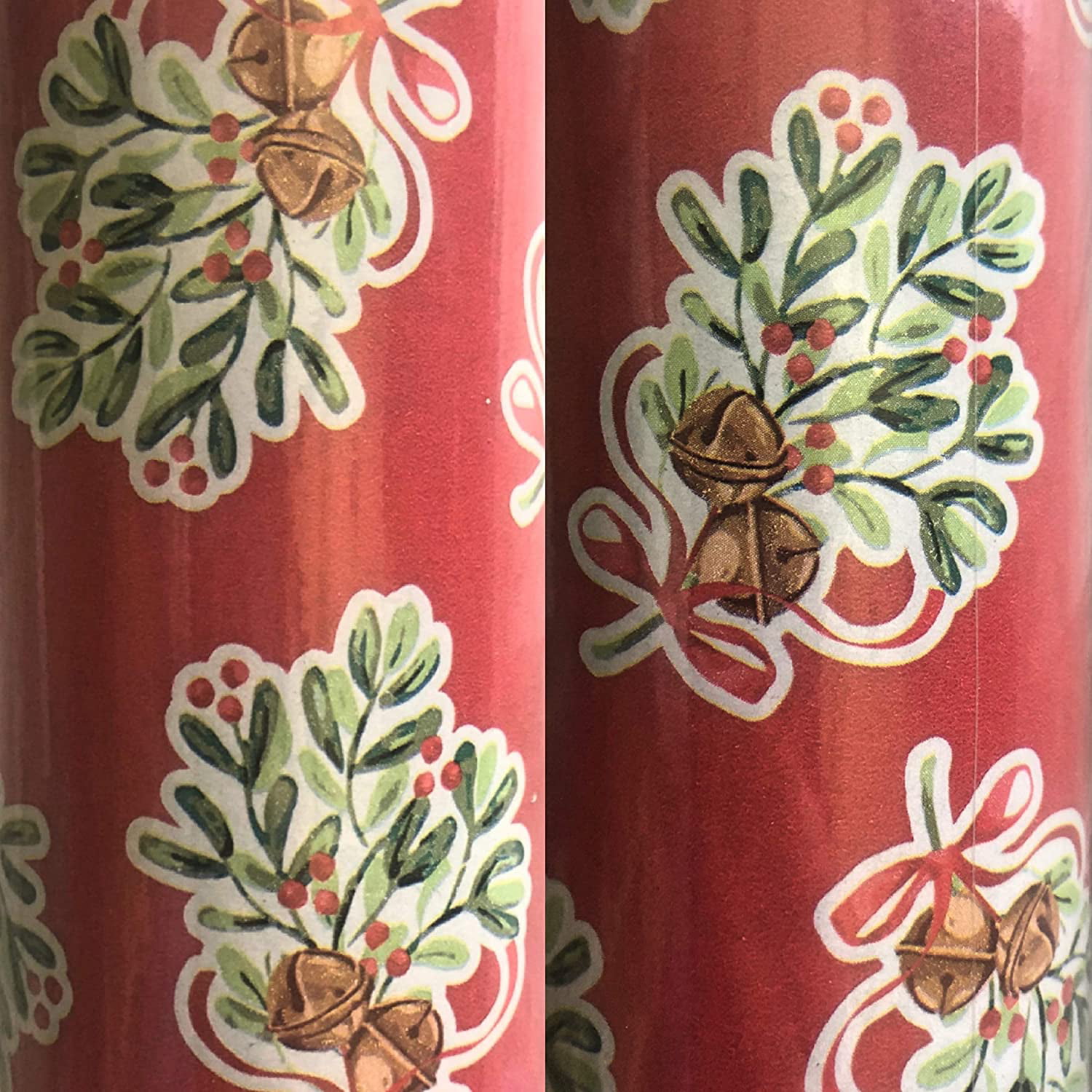 1 Roll The Pioneer Woman Cheerful Rose Christmas Wrapping Paper 80 sq ft 