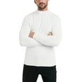 thumbnail image 1 of GHSDFBB T-Shirt Homme Coupe Régulière Basique Léger à Manches Longues Col Roulé Simulé, 1 of 4