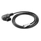 thumbnail image 4 of Cable de Alimentación Enchufe de 2 Pines para BMPCC 4K - El 120CM shamjiam Cable de alimentación de la cámara, 4 of 8