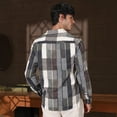 thumbnail image 2 of Woven-Block Oversized Shirt, 2 of 8