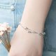thumbnail image 5 of Elegantes pulseras de doble capa de perlas y estrellas con regalo de plata de ley 925, 5 of 5