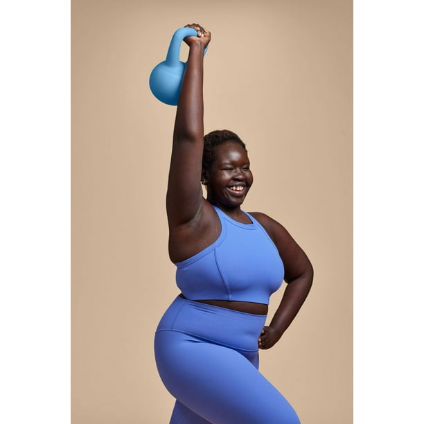 POPSUGAR 8lb Soft Shell Kettlebell Periwinkle