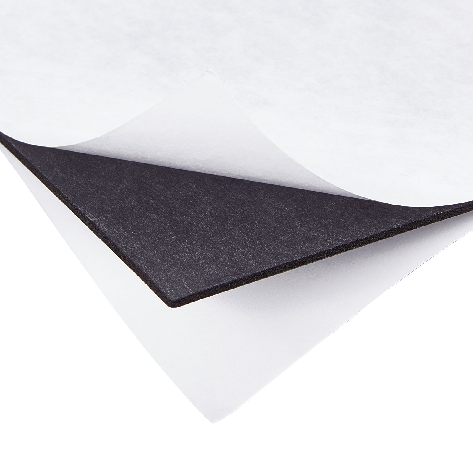 16 Sheets 7.8x5.9" Black Sticky Foam Sheets Double Sided Adhesive Foam